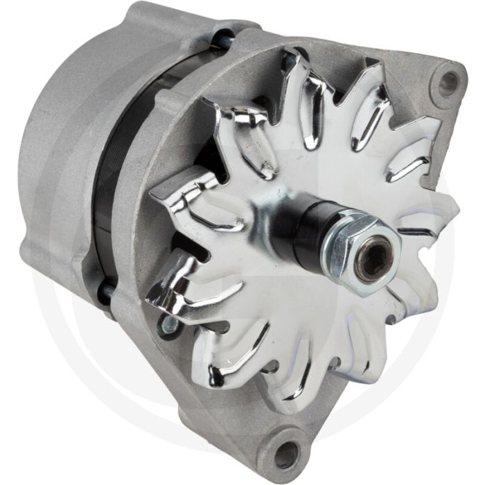 Dynamo 14 volt 33A met W-aansluiting, type B, R60° rechtsdraaiend