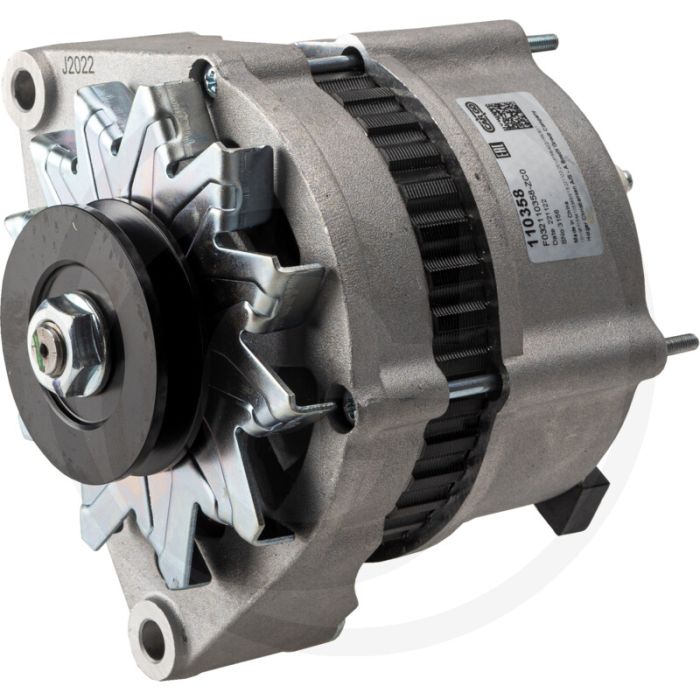 Dynamo 14 V / 55 A – Poelie Ø70 mm, interne regelaar, draairichting ↻