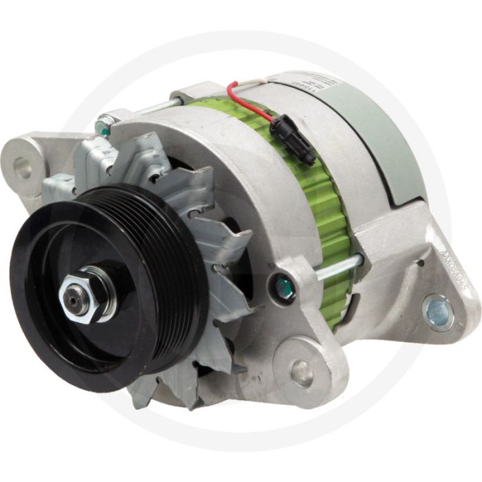 Dynamo 28 V / 60 A – Poelie Ø80 mm, interne regelaar, rechtsdraaiend