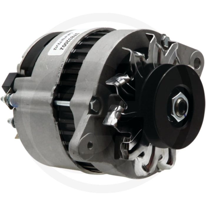 Dynamo 14 volt / 70 A – Poelie Ø83 mm, Met W-aansluiting, Draairichting ↻