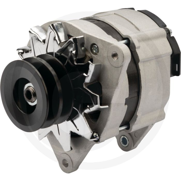 Dynamo 14 V / 80 A – Stofdicht, poelie Ø70 mm, aansluiting B+ (M8), D+ (M5)