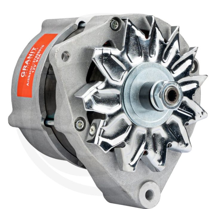 Dynamo 14 volt / 95 A – Met W-aansluiting, type B, draairichting ↻