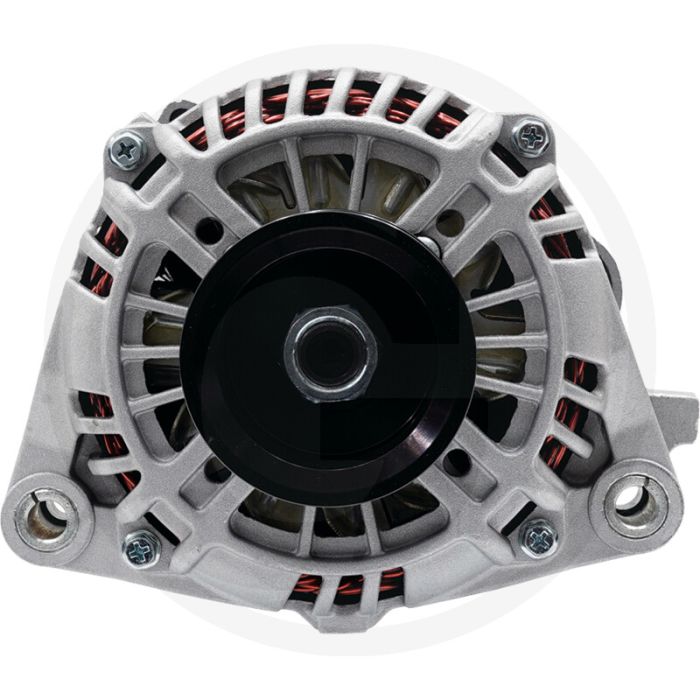 Dynamo 28 V / 100 A – Poelie Ø64 mm, rechtsdraaiend, aansluiting B+ (M8)