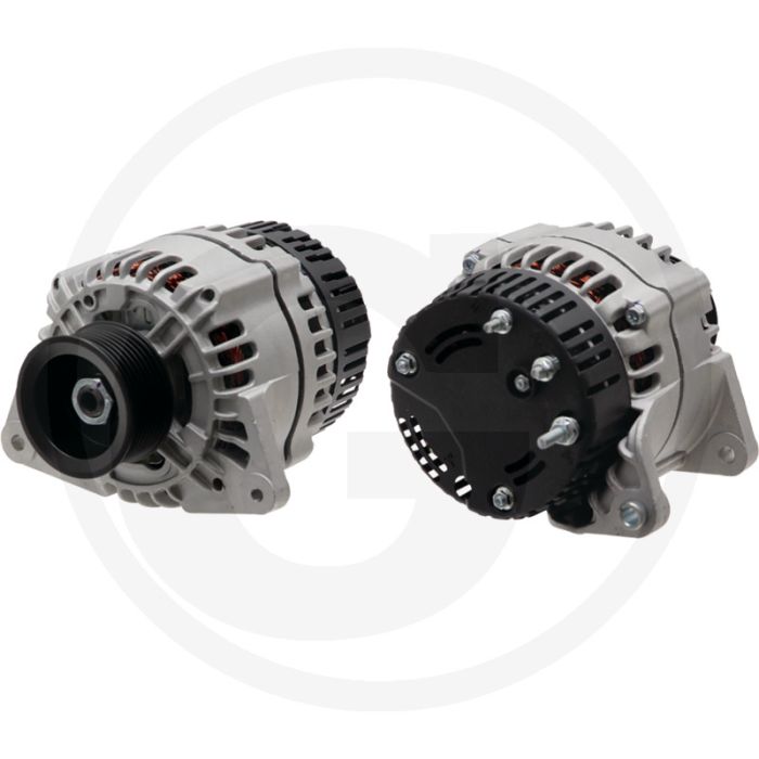 Dynamo 14 volt 120A (compact ontwerp, interne ventilator)