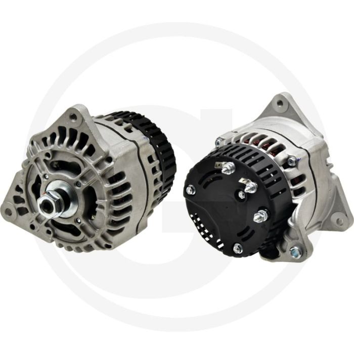 Dynamo 14 volt / 120 A – Met W-aansluiting, type A, inbouwhoek L 60°