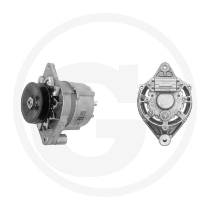 MAHLE Dynamo 14 volt / 33 A – Stofdicht, Ø87 mm poelie, rechtsdraaiend