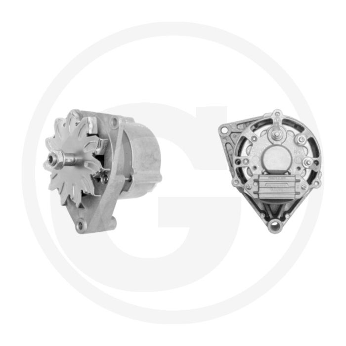 MAHLE Dynamo 14 volt / 33 A – Type B, R60, Draairichting ↻