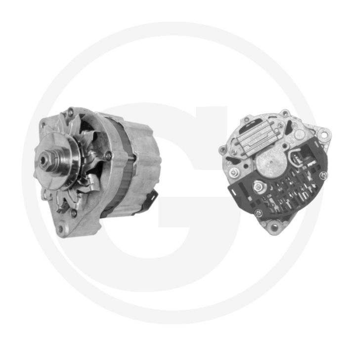 MAHLE Dynamo 14V 45A Links 60° Poelie Ø68mm