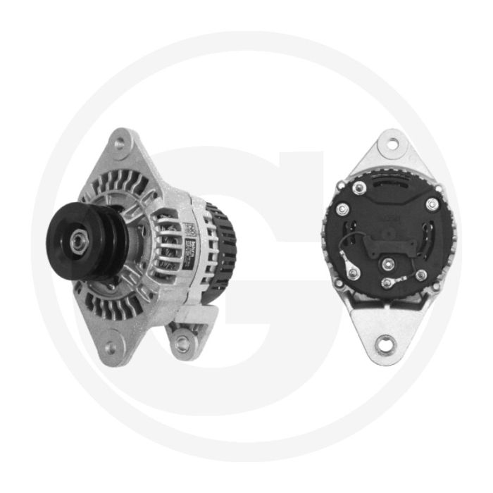 MAHLE Dynamo 28V 50A ↻ Poelie Ø72mm Vorm A