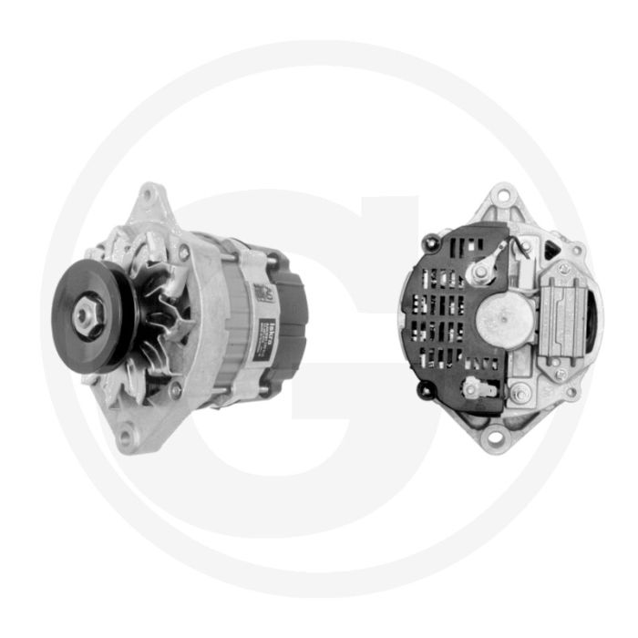 MAHLE Dynamo 14 volt / 55 A – Stofdicht, poelie Ø80 mm, rechtsdraaiend