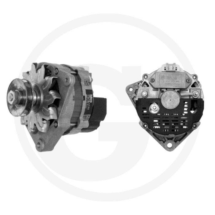 MAHLE Dynamo 14V 55A ↺ Type B Poelie Ø63.5mm