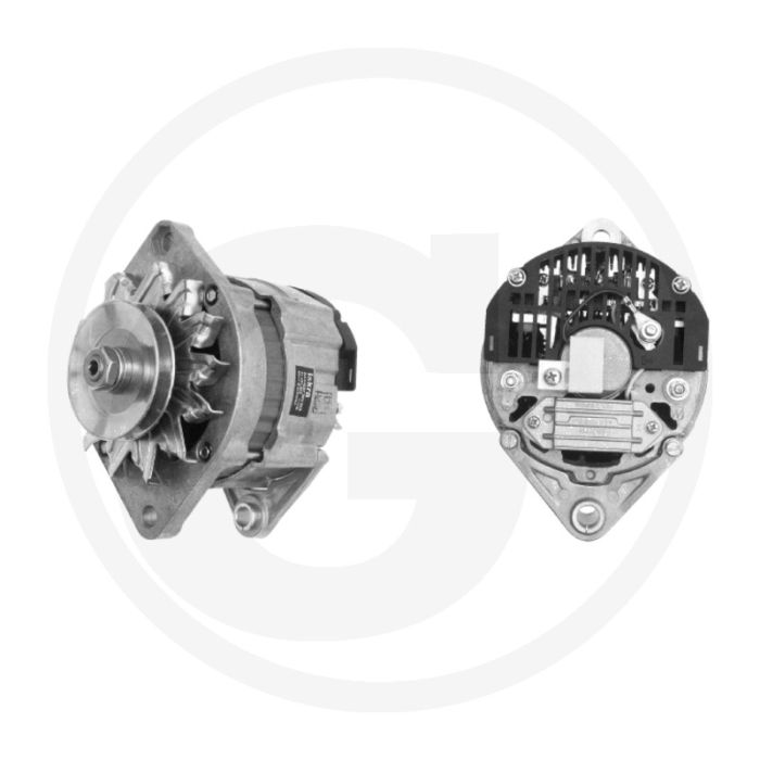 MAHLE Dynamo 28V 55A ↻ Poelie Ø80mm