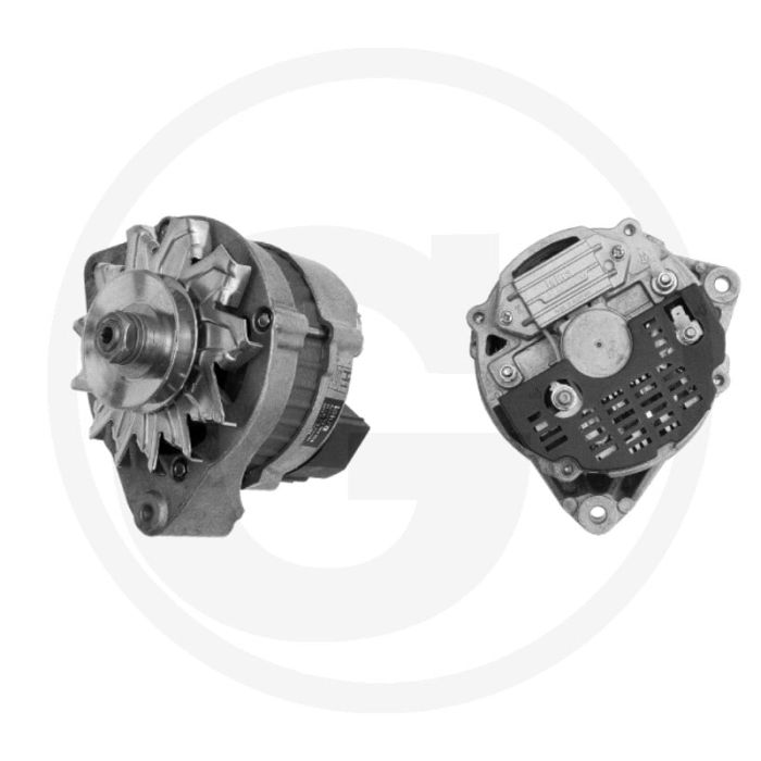 MAHLE Dynamo 14 volt / 65 A – Poelie Ø68 mm, L60°, Rechtsdraaiend