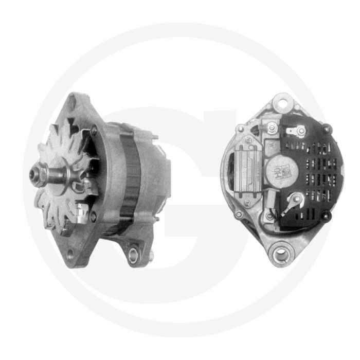 MAHLE Dynamo 14V 65A Type A Links draaiend