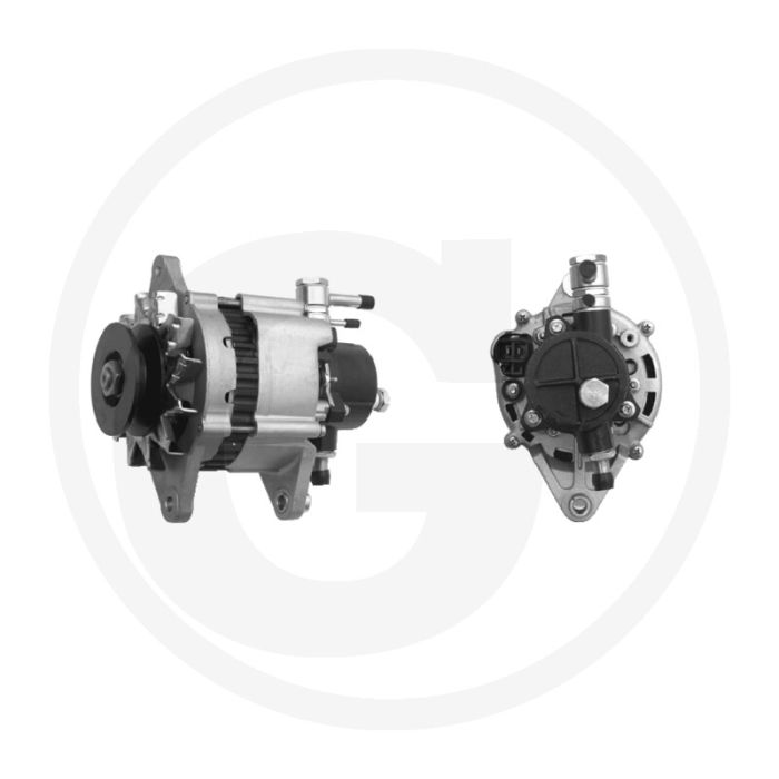 MAHLE Dynamo 14 V / 70 A met vacuümpomp, draairichting ↻, riem 9,7 mm