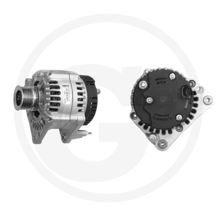 MAHLE Dynamo 14V 70A Links 90° Poelie 50,5mm