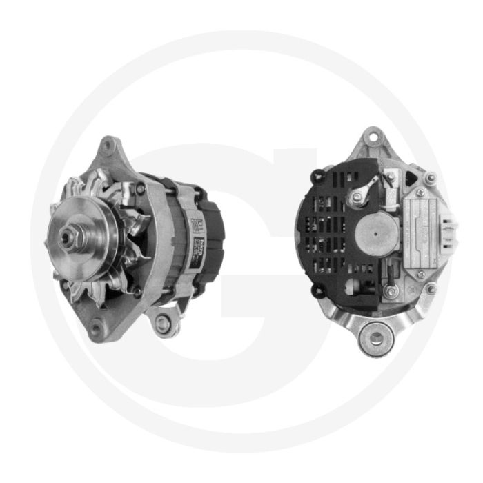 MAHLE Dynamo 14V 70A ↻ Poelie Ø57mm Vorm A