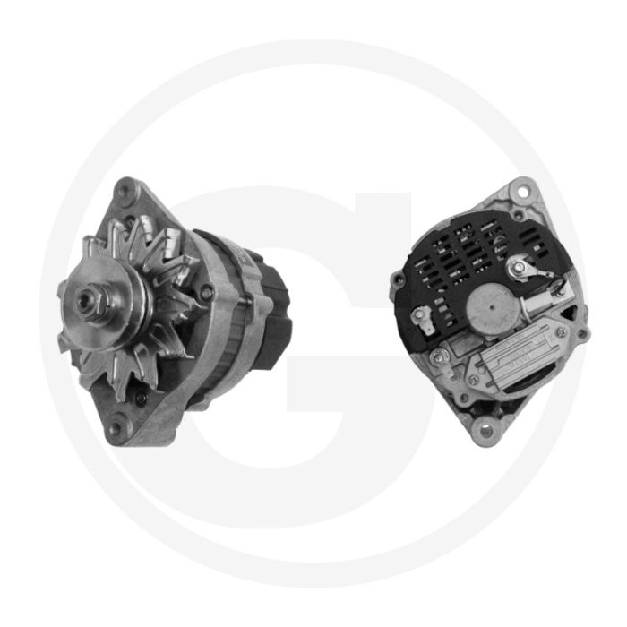 MAHLE Dynamo 14V 70A Links 15° Poelie Ø65mm