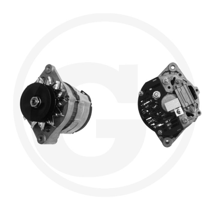 MAHLE Dynamo 14 volt / 70 A – Stofdicht, Poelie Ø87 mm, Draairichting ↻