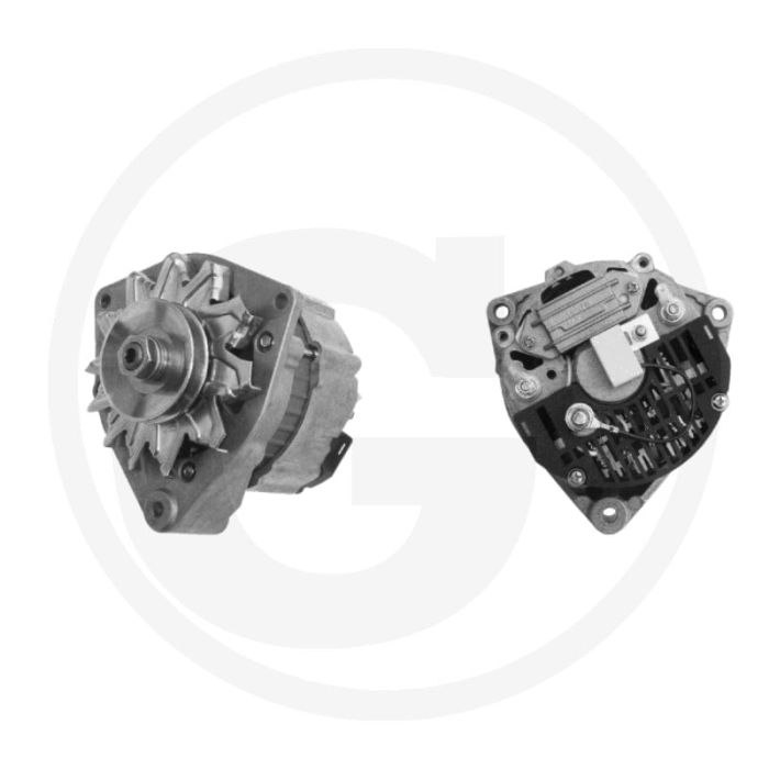 MAHLE Dynamo 14 volt / 80 A – Stofdicht, met W-aansluiting, Poelie Ø68 mm