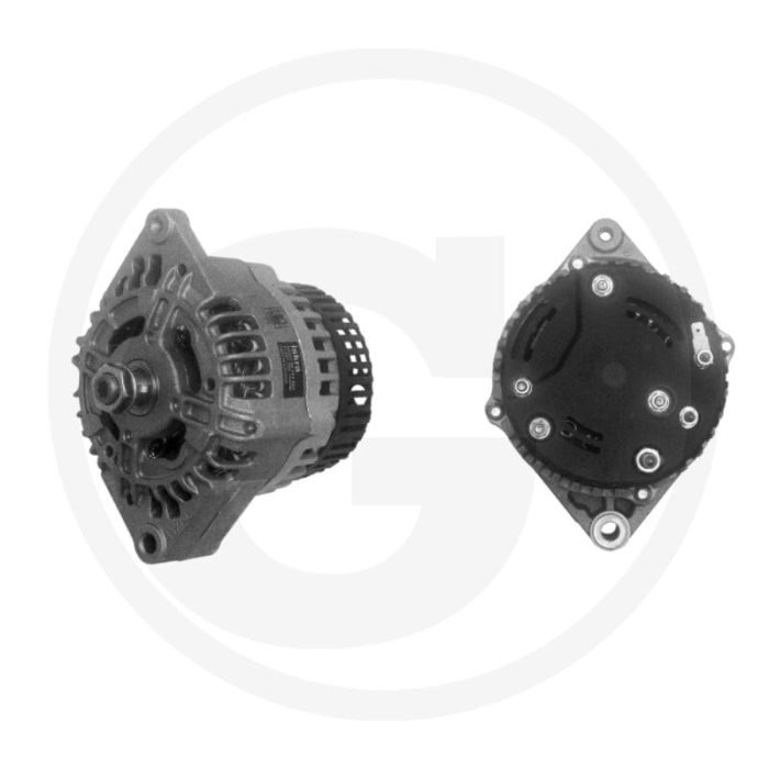 MAHLE Dynamo 14 volt / 95 A (compact ontwerp, interne ventilator)