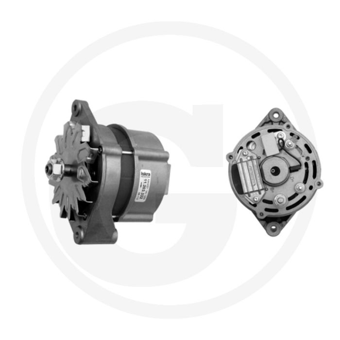 MAHLE Dynamo 14 volt / 95 A – Stofdicht, met ventilatorwiel, draairichting ↻