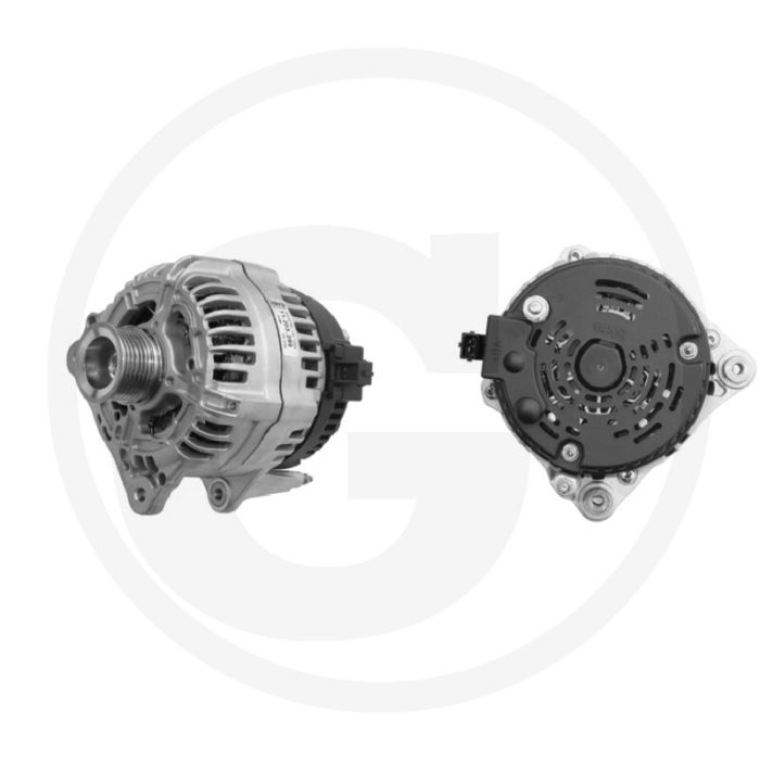 MAHLE Dynamo 14V 120A Links 90° Poelie Ø50mm