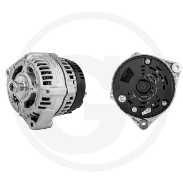 MAHLE Dynamo 14 volt / 200 A – Compacte dynamo, stofdicht, type B, L 60° draairichting ↻