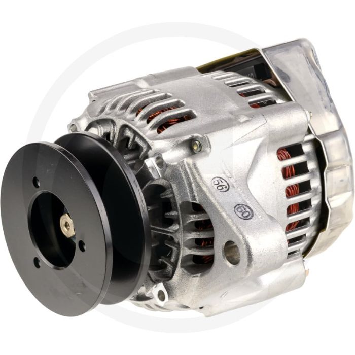 Denso Dynamo 14 V / 35 A – Poelie Ø76 mm, Draairichting ↻, Aansl. B+ (M6)