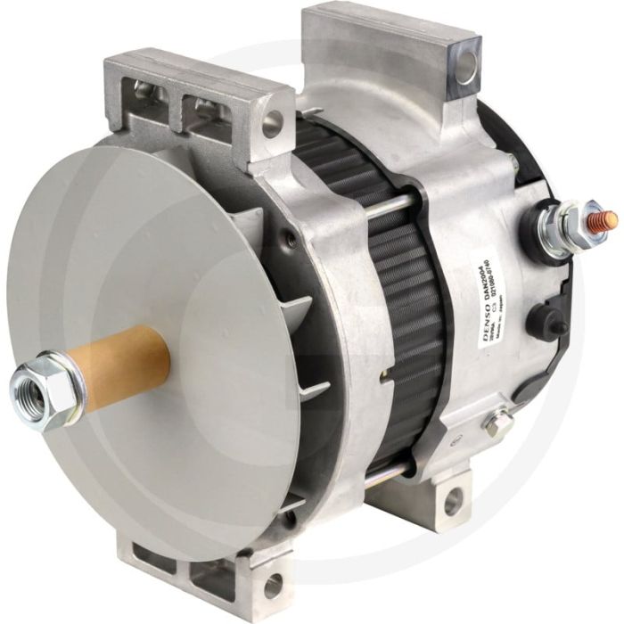 Denso Dynamo 28 V / 95 A – Aansluitingen B+ (M8), R (Ø3), G (M6)