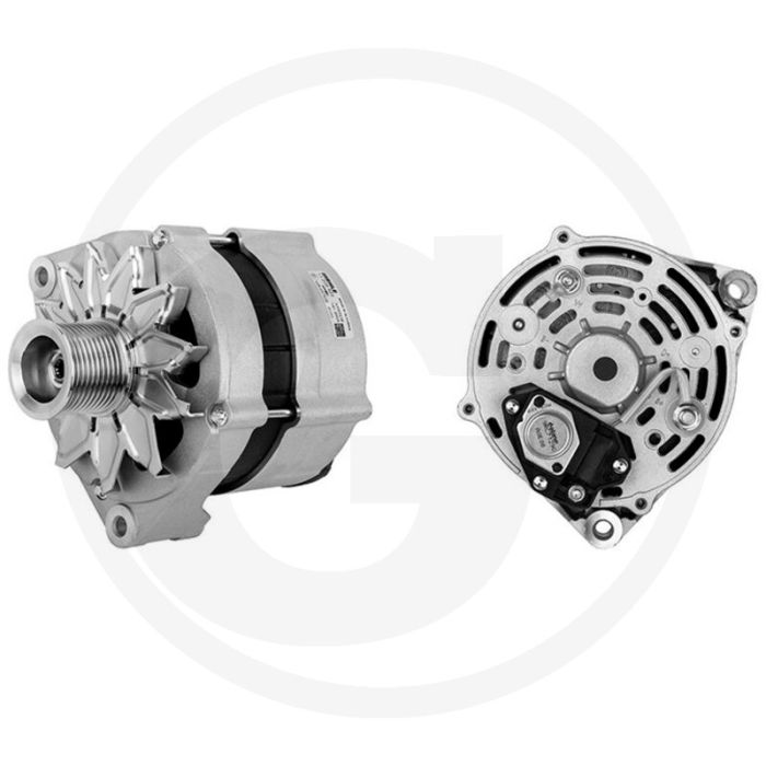 MAHLE Dynamo 14 volt / 200 A – Met Powerbandpoelie, Ø50 mm, Draairichting ↻