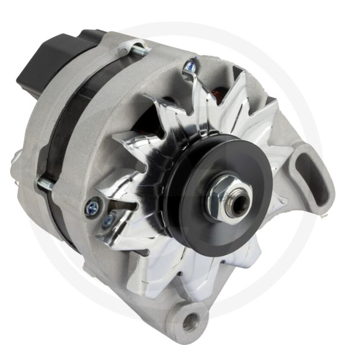 Dynamo 14 volt / 45 A – Poelie Ø65 mm, Vorm B, Rechtsdraaiend (↻)