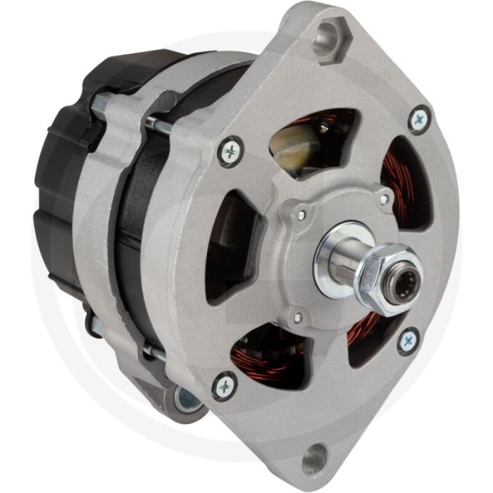 Dynamo 14 volt / 65 A – Vorm A, Rechtsdraaiend, Flensmaat 67 mm