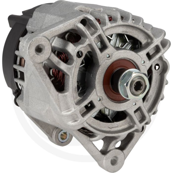 Dynamo 14 volt 85 A – Bevestiging 81,5/53/90 mm, Inbouwhoek 79°