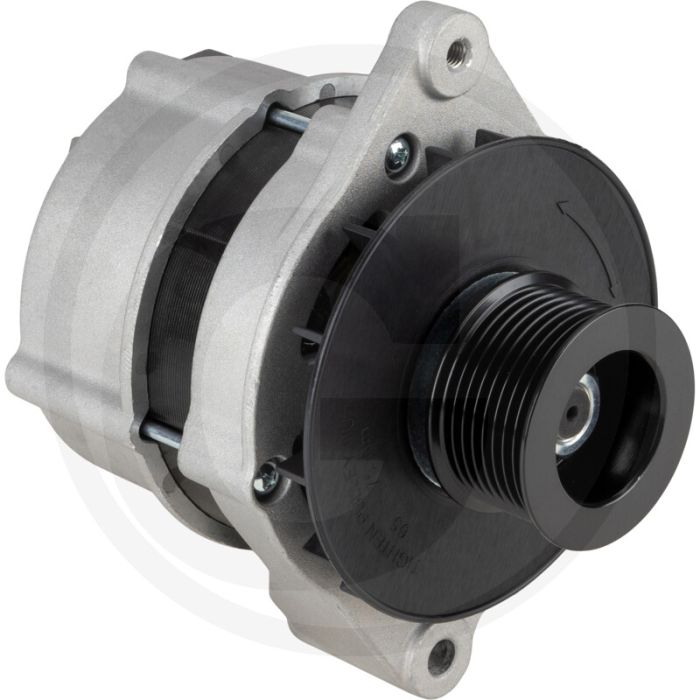 Dynamo 14 volt 75 A – 8-rillig riem, Ø60 mm poelie, stofdicht