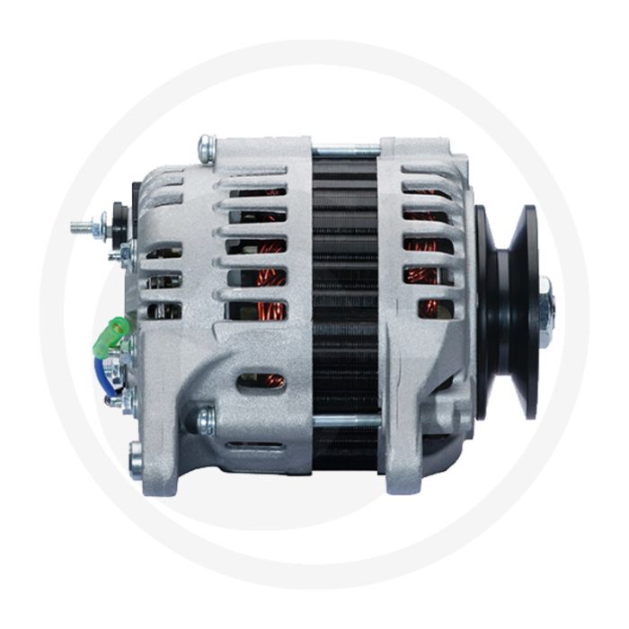 HELLA Generator 14 V / 45 A – Poelie Ø 74 mm, 1 groef, met riemschijf