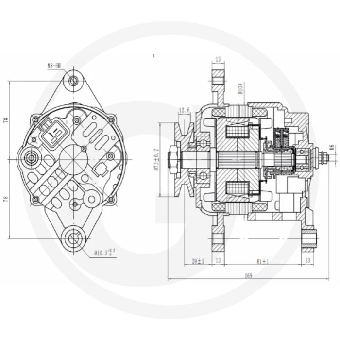 HELLA Generator 14V 90A