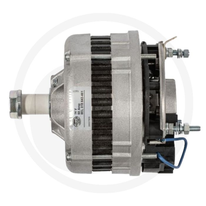 HELLA Generator 14 V / 60 A Ohne Riemenscheibe