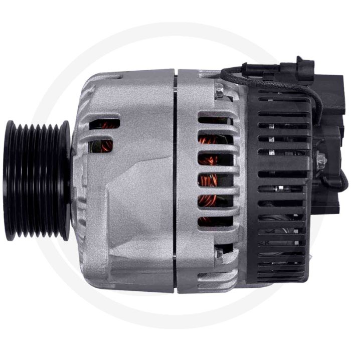 HELLA Generator 14V 120A – 12V / 120A, 8 groeven, Ø67 mm poelie