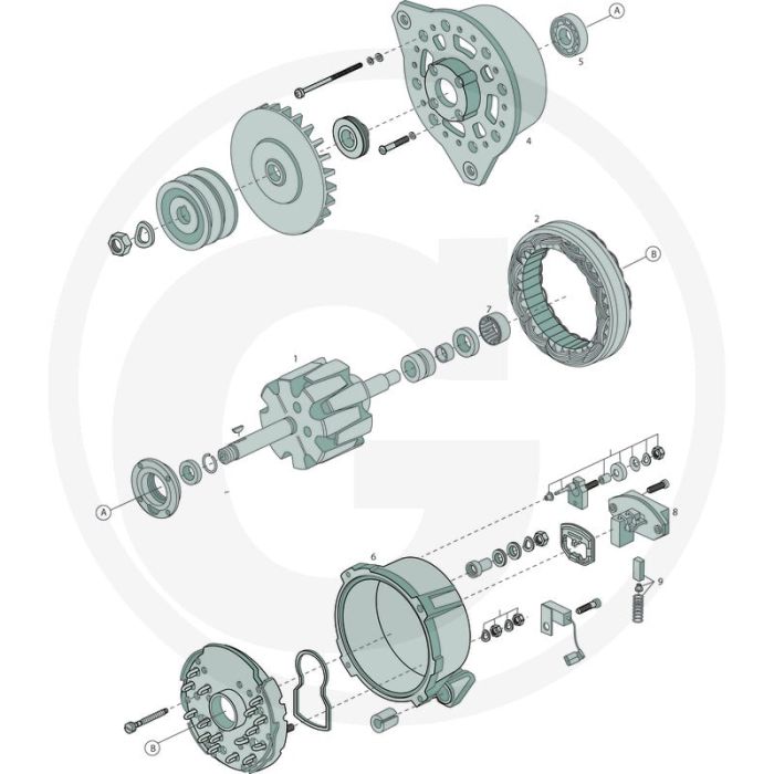 BOSCH Anker T1 0120689535 Afb. nr. 1