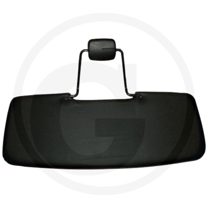 Zonneklep A: 90 mm, 500 x 195 mm