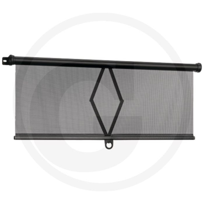 Rolzonwering met schaarconstructie Transparant 450x330 mm