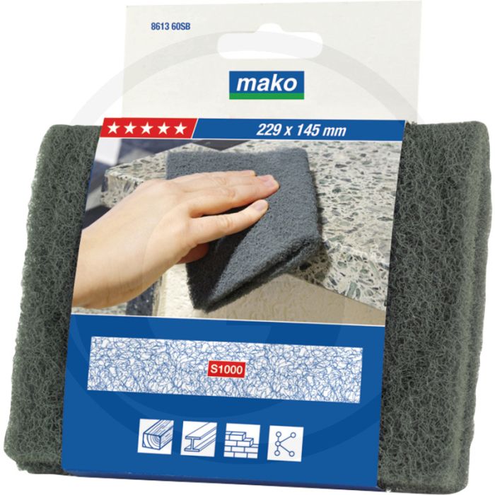 MAKO Schuurvlies S1000 229 x 145 mm MAKO Schuurvlies S1000 229 x 145 mm