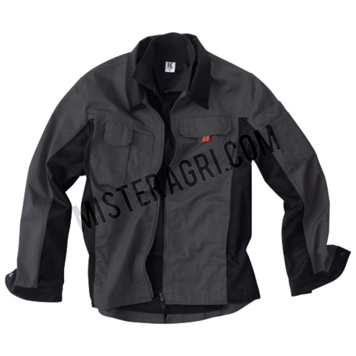 Veste anthracite/noire, taille 60