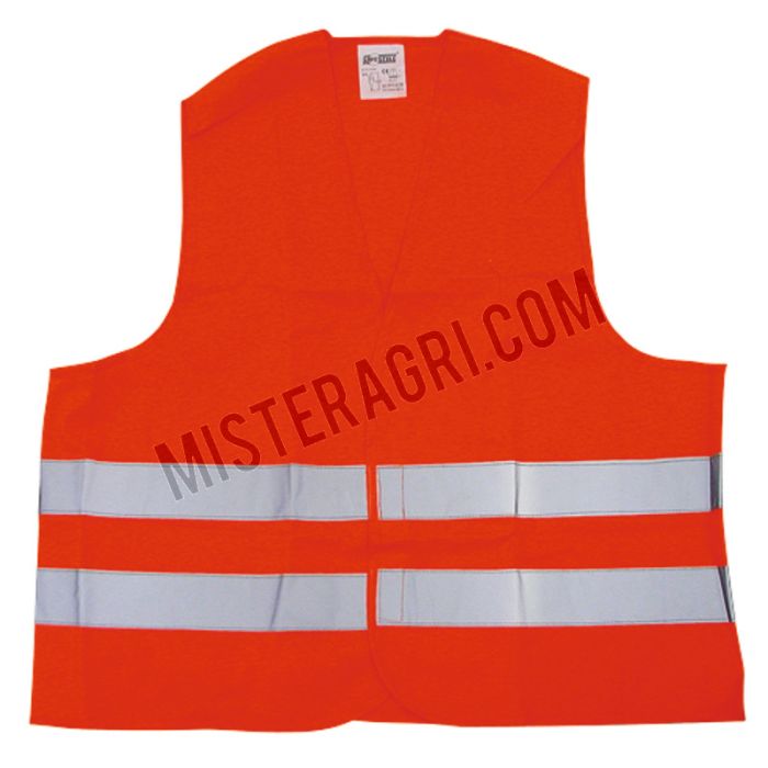 Sicherheitsjacke - Polyester, orange