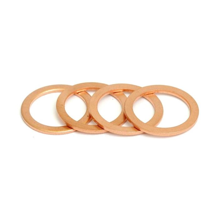Koperen Ring 13 x 18 x 1.5mm Koperen Ring 13 x 18 x 1.5mm