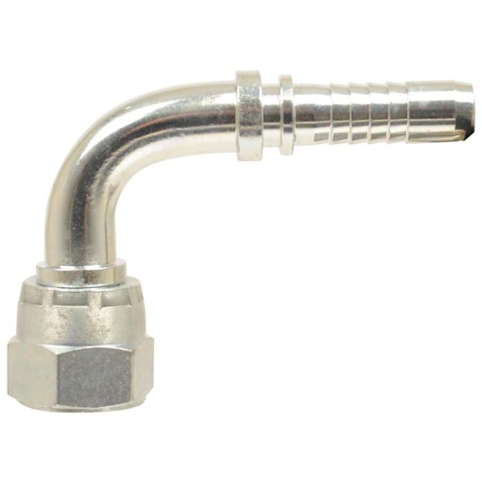 JIC 37° Perspilaar 1/4'' x 1/2'' Wartel 90°