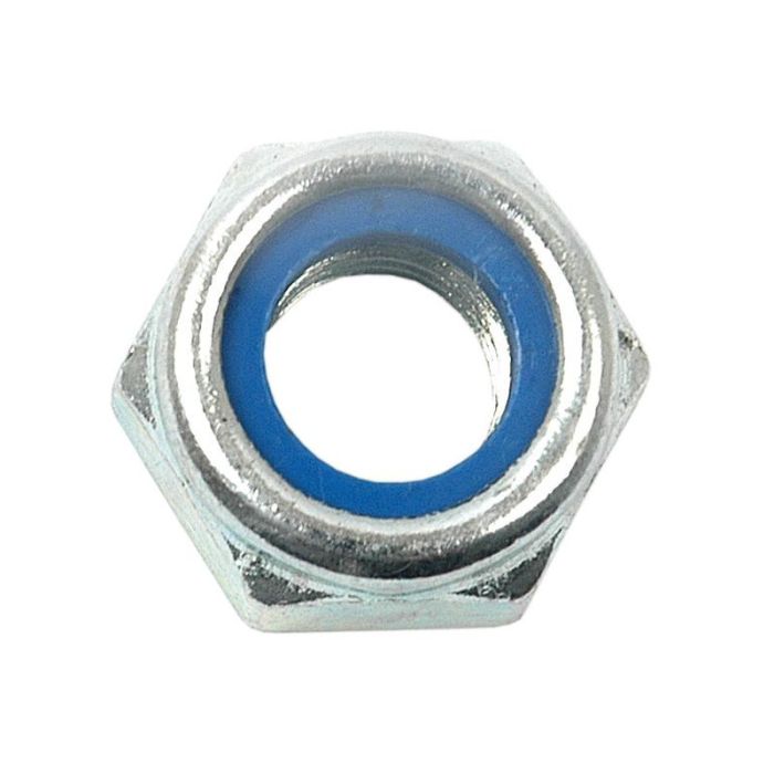 Ecrou autobloquant M12 x 1,25 classe 8 zingué DIN 985 Ecrou autobloquant M12 x 1,25 classe 8 zingué DIN 985