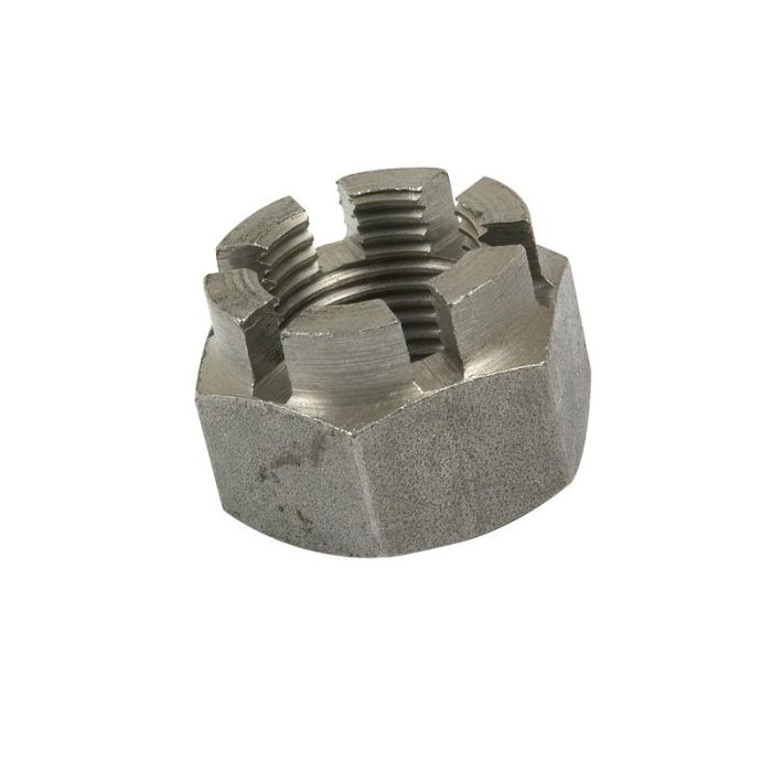 Écrou à couronne Écrou, Dim. : M22x1,5mm (Din 935) Métrique Fin