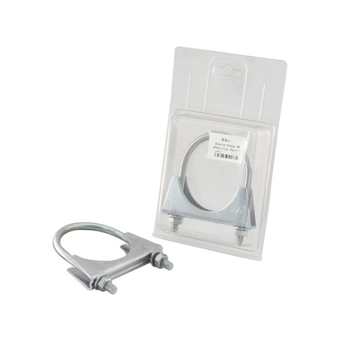 Uitlaatklem - Ø: 63mm,  (1pc. Agripak)